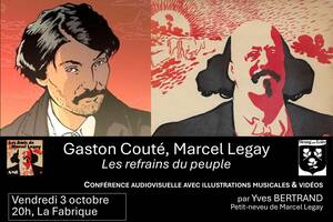 photo Conférence audiovisuelle « Gaston Couté, Marcel Legay – Les refrains du peuple »