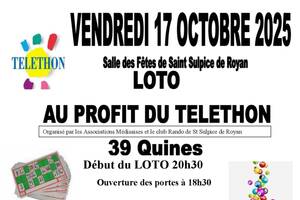 photo SUPER LOTO AU PROFIT DU TELETHON