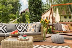 photo Tout sur le mobilier de jardin, la poterie, l’arrosage