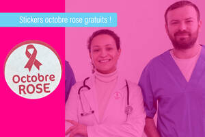 photo Opération octobre rose : vos étiquettes gratuites