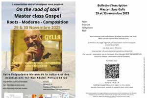 photo MASTER CLASS GOSPEL ON THE ROAD OF SOUL AVEC GYLLS
