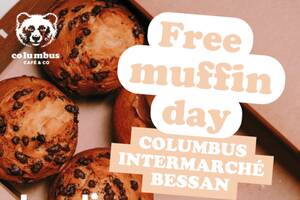 photo Bessan : Columbus Café organise un Free Muffin Day