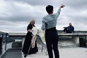Le soleil me lève, promenade-spectacle