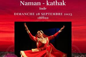 Naman - Récital de kathak - danse indienne