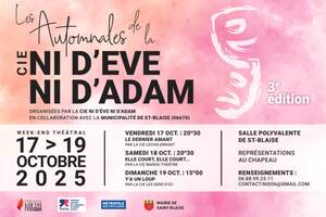photo Les Automnales de la Cie Ni d'Eve ni d'Adam - weekend théâtral - 3e édition