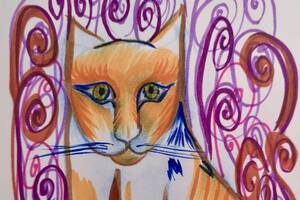 photo Stage de peinture sur le thème du chat chaussette pour enfants de 6 à 11 ans