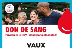 photo COLLECTE DON DE SANG 30 OCTOBRE 2025
