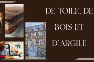 Expositions de toile, de bois et d’argi par Jihesse, CTELLE, Marius et Claudine Codomier