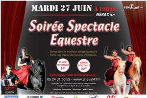 Soirée Spectacle Equi'Talent