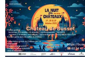 Nuits des chateaux Busset