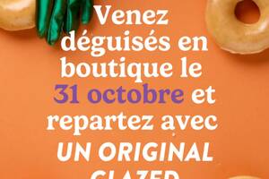 Krispy Kreme offre un doughnut pour Halloween