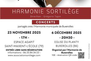 photo Concert de l'Harmonie Sortilège - Automne 2025