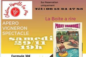 photo Apero Vigneron + Spectacle Projet Chamonix