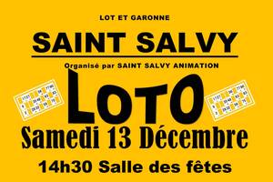 photo LOTO d'hiver SAINT SALVY ANIMATION