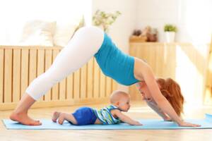 photo Sport parents/bébé