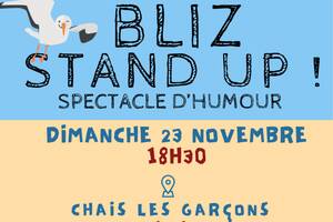 photo Spectacle humour Bliz Stand up