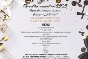 Réveillon nouvel an 2025