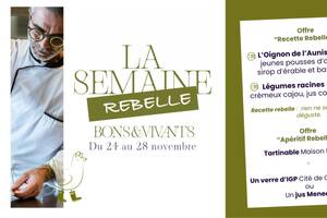 photo La Semaine Rebelle au Restaurant GAEE