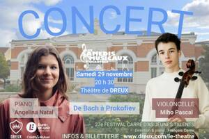 photo De Bach à Prokofiev par de (très) jeunes talents, piano et violoncelle