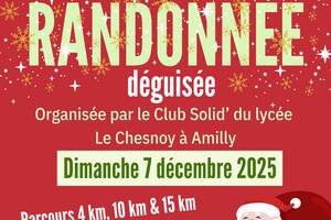 photo Randonnée déguisée de Noël