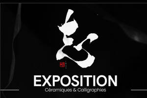 photo Exposition Calligraphie japonaise et Céramique