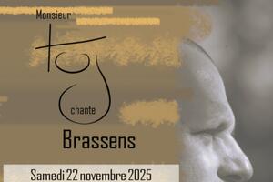 photo Monsieur Tuj chante Brassens