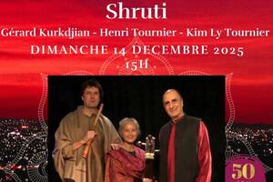 photo Shruti  - Un voyage en musique au coeur des grands textes sacrés de l'hindouisme