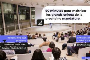 photo Conférence pour les élus : comment l’IA va changer durablement les prochaines mandatures ?