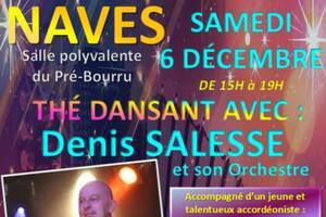 Invitation au Thé Dansant de Naves - Samedi 6 Décembre 2025