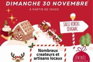 Marché de Noel de Sévignac - Vente de créations artisanales