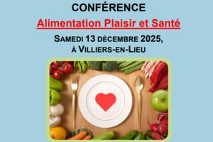 photo Conférence Alimentation Santé et Plaisir