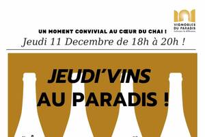 JEUDI’VINS AU PARADIS