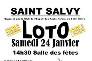 photo LOTO SAINT SALVY AINES RURAUX - CLUB DE L'ESPOIR