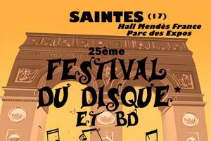 photo 25 ème Festival du disque et BD de Saintes