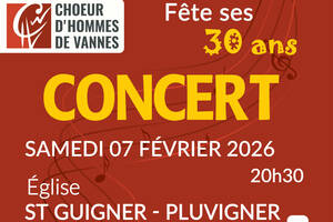 photo Concert du Choeur d'hommes de Vannes et des Frères Le Meut
