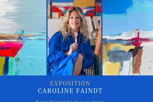 photo Exposition Caroline Faindt dans l'intimité des couleurs