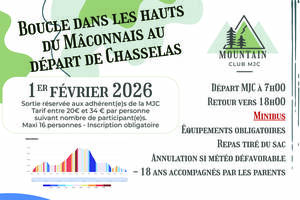 photo Boucle dans les hauts du Mâconnais au départ de Chasselas