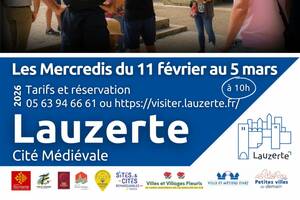 photo Visites guidées pendant les vacances scolaires de février