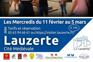 photo Visites guidées pendant les vacances scolaires de février