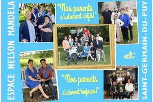 photo Nos parents s'adorent déjà et toujours !