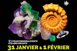 photo 32ème Salon des Minéraux de Dijon - Cristaux, Fossiles, Gemmes, Météorites, Bijoux & Bien-être