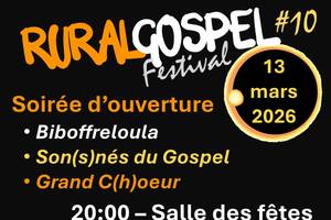 photo Soirée d'ouverture du Rural Gospel Festival #10