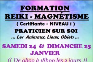 photo Formation certifiante REIKI - Niveau1 Magnétisme