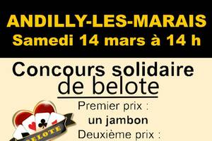 photo Concours de belote solidaire