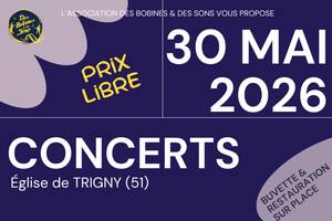 photo Concerts exceptionnels à Trigny (51) !