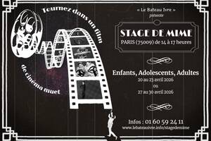 photo Stage « Tournez dans un film de cinéma muet » 2026
