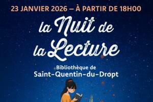 photo La Nuit de la Lecture à Saint-Quentin-du-Dropt