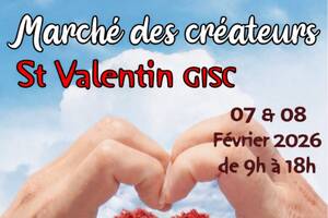 photo Marché des créateurs de la St Valentin. Gisc