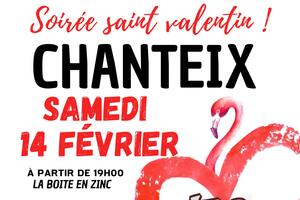 photo soirée diner concert de la  st valentin 