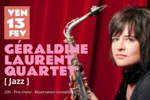photo Géraldine Laurent quartet